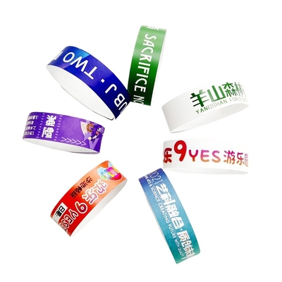 شراء Fudan FM1108 RFID Tyvek أساور السيطرة السلبية RFID أساور السيطرة المستخدمة مرة واحدة online manufacture