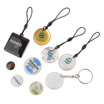 شراء 13.56 ميغاهرتز تعريف إلكتروني مخصص Epoxy مشاركة وسائل التواصل الاجتماعي الصمغ Apple NFC Sticker online manufacture