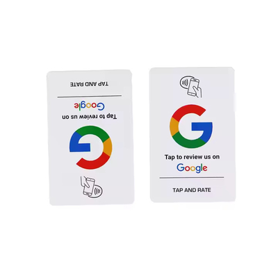 البروتوكول ISO 14443A NFC بطاقة مراجعة جوجل قابل للبرمجة NTAG 215 NTAG 216