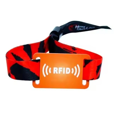 13.56Mhz مخصصة NFC العلامة معصم معصم RFID منسوج للأحداث