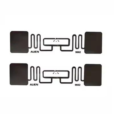 UHF شفاف PVC الألومنيوم حفر PET المبلل المدمج RFID العلامة مختلف الأحجام المتاحة