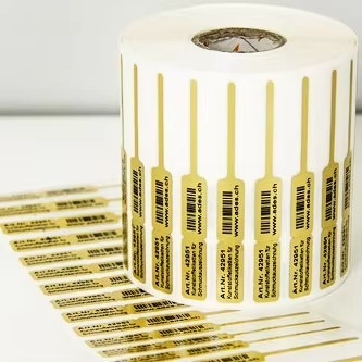 UHF RFID علامة مجوهرات RFID علامة أمان ملصق أسعار علامات PVC / PET مغلفة