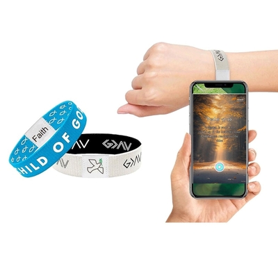 أساور القراءة المقدسة اليومية مع NFC RFID أساور المفاصل المرنة